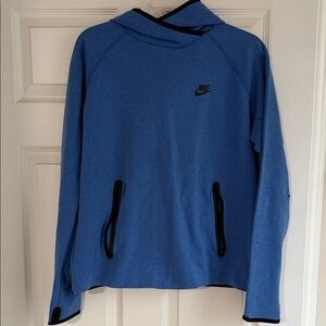 Nike Royal Blue Hoodie with Black Trim